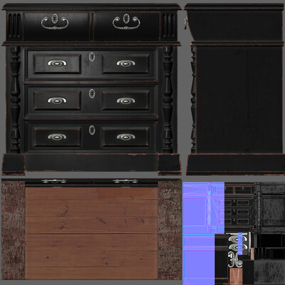 Old commode
