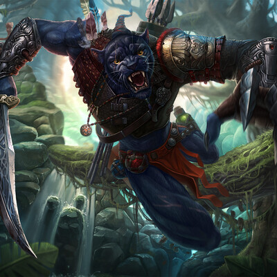 Panther Warrior (Children Krong)