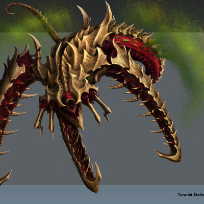 tyranids bioship(WH40K)