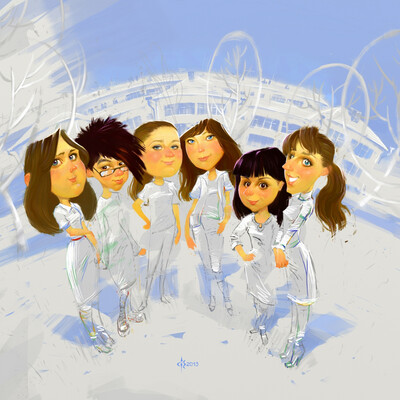 Girls of 886 group