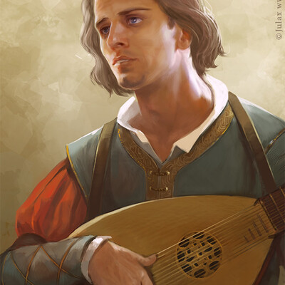 Dandelion the bard
