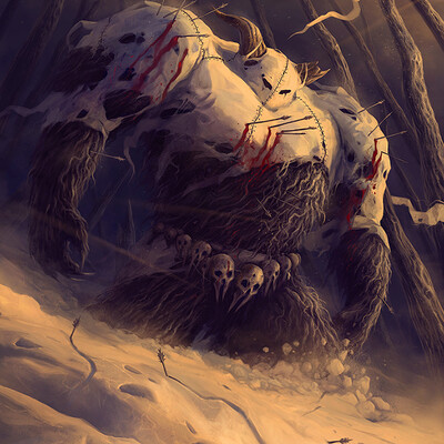 White monster