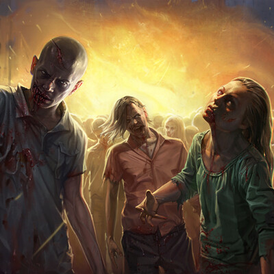 Loading screen for the game war_z