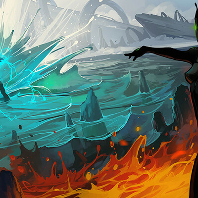 Elemental battle