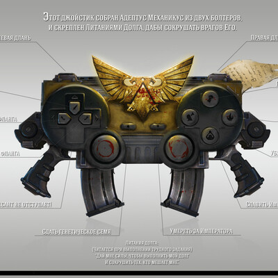 Gamepad Warhammer 40000