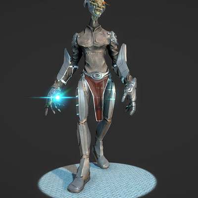 alien techno mage