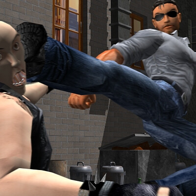 Slyman fight