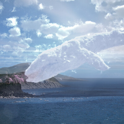 Clouded whale