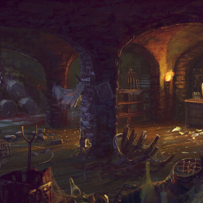 Mysterious Signs - cellar