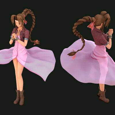 Aerith Gainsborough. Final Fantasy VII