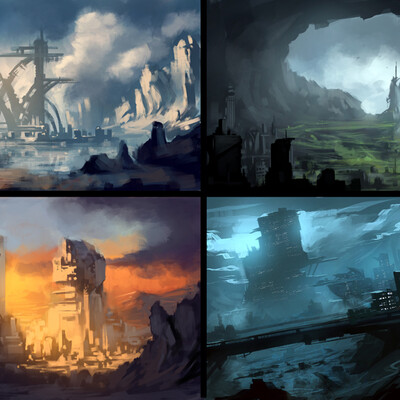 Landscape sky-fy