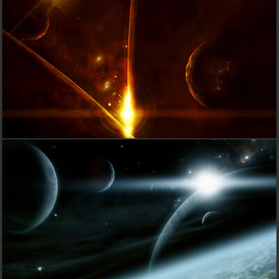 Concept space art
