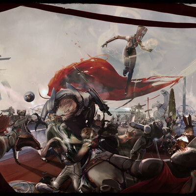 "Mercenaries" panorama