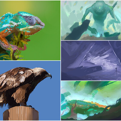 Speed Paintings 1