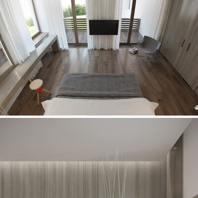 House in village «New Riga» | Bedroom
