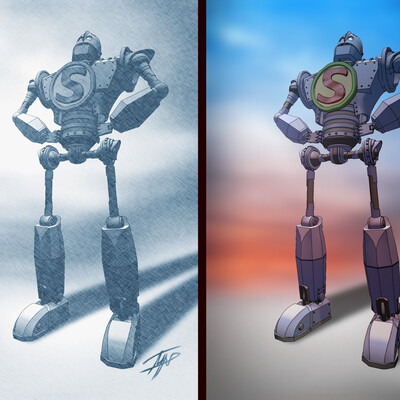 Cartoon giant
