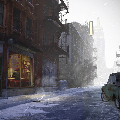 Freezing New York in the 70s
