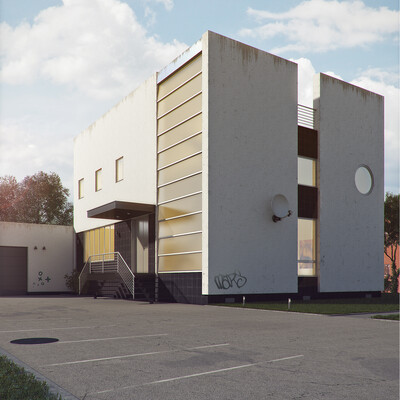 office building