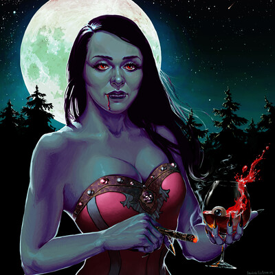 The corpse of the witch