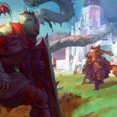 Castle battle
