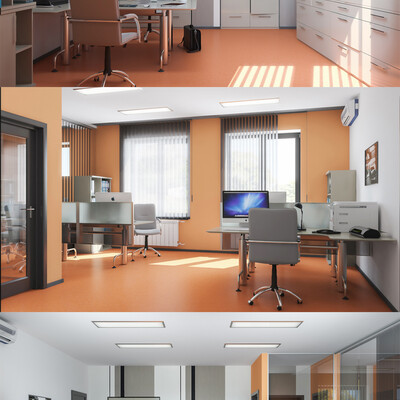 Orange office