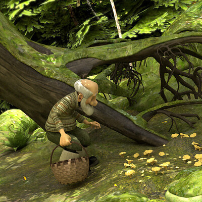 Mushroom season or as the grandfather behind mushrooms went