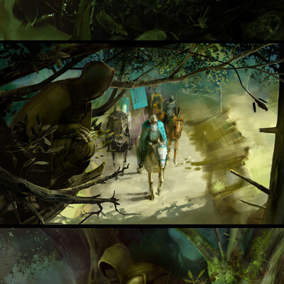Ambush. sketches