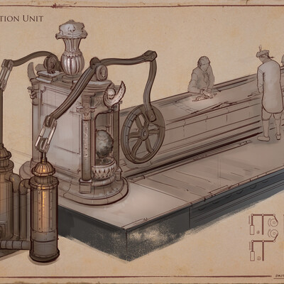 La Revolution. 1625. Steam Motion Unit