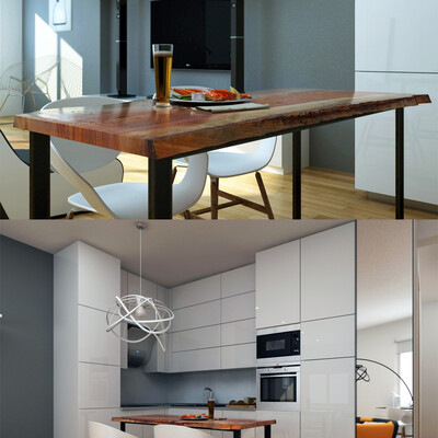 Little flat interior