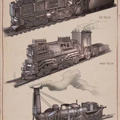 La Revolution. 1625. Train Variations
