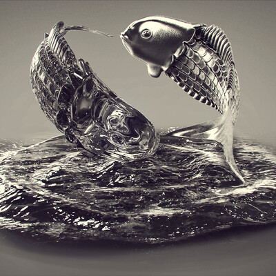 Sign of the zodiac "Fish" 