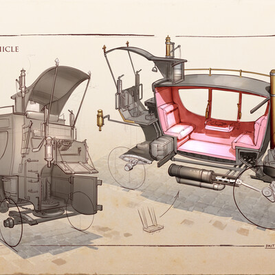 La Revolution. 1625. Light Vehicle