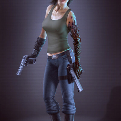Character for the game (UFO Online: Invasion)