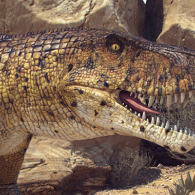 Saurosuchus animation test