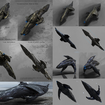 Concepts spaceships