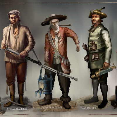 La Revolution. 1625. Expendable Staff