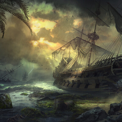 Graveyard of ships
