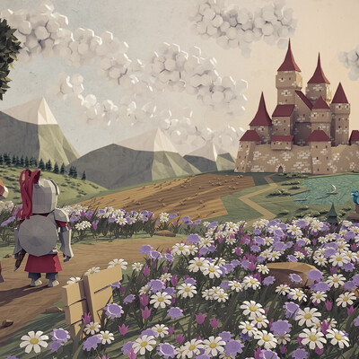 Knight and Castle
