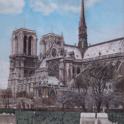 Notre Dame Cathedral 2d