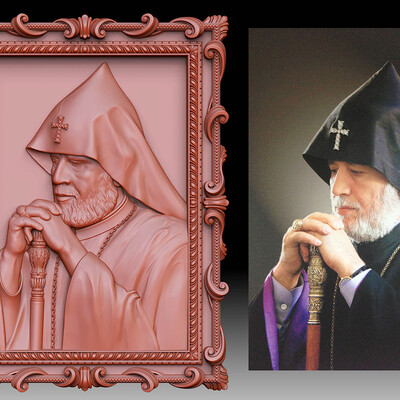 Portrait of a priest photos