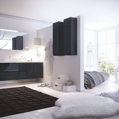Showing furniture