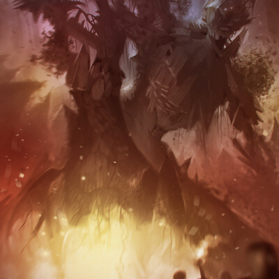 Treant versus people