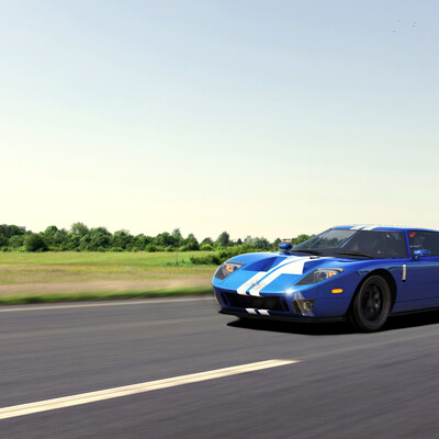 Ford GT runway