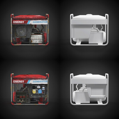 Old Gasoline Generator