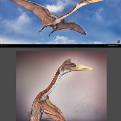 Quetzalcoatlus. The Stomping Land.