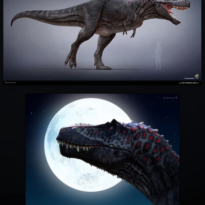 Tyrannosaurus. The Stomping Land.
