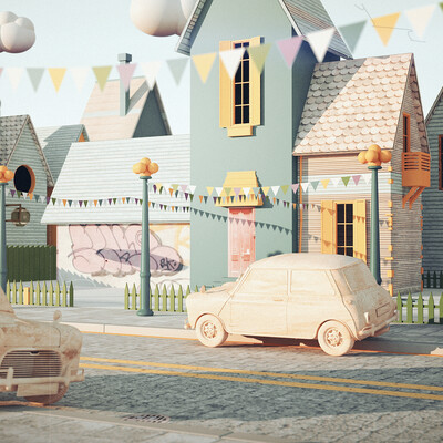 Cartoon Street