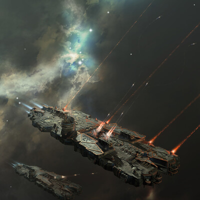Battlecruiser on a mission