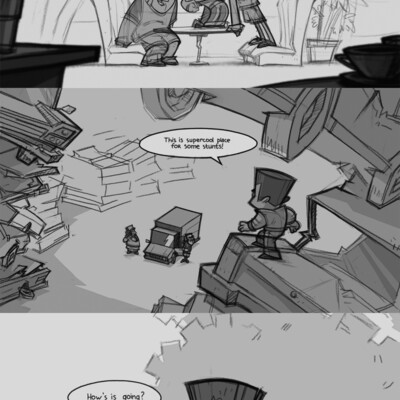 the restless (storyboard)