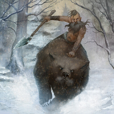 Barbarian on a Bear